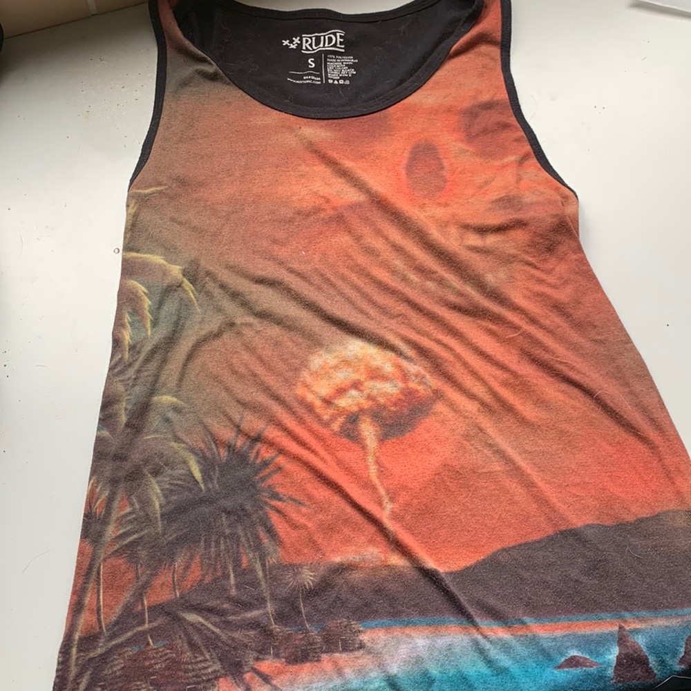 Hot topic rude tank top